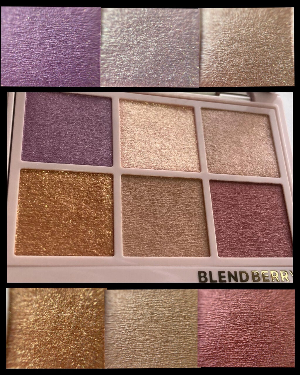 オーラクリエイション/BLEND BERRY/アイシャドウパレットを使ったクチコミ(2枚目)