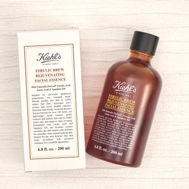 Kiehl's キールズ ブリュー フェイシャル エッセンス FAのクチコミ「キールズ公式Xプレキャン当選品です🎁
1回5滴の馴染み良い化粧液🥰
✼••┈┈••✼••┈┈•.....」（2枚目）