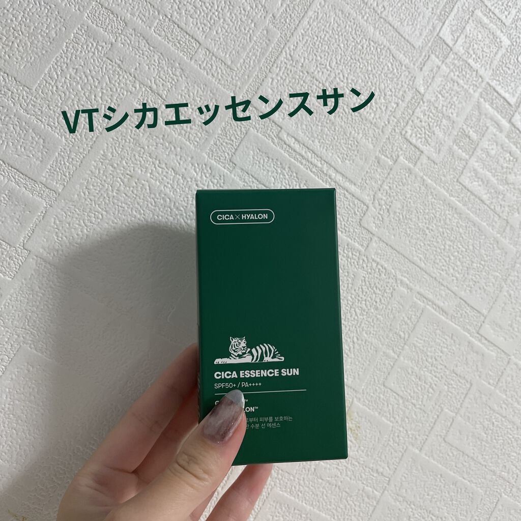 CICA エッセンスサン/VT/日焼け止めローションを使ったクチコミ（1枚目）