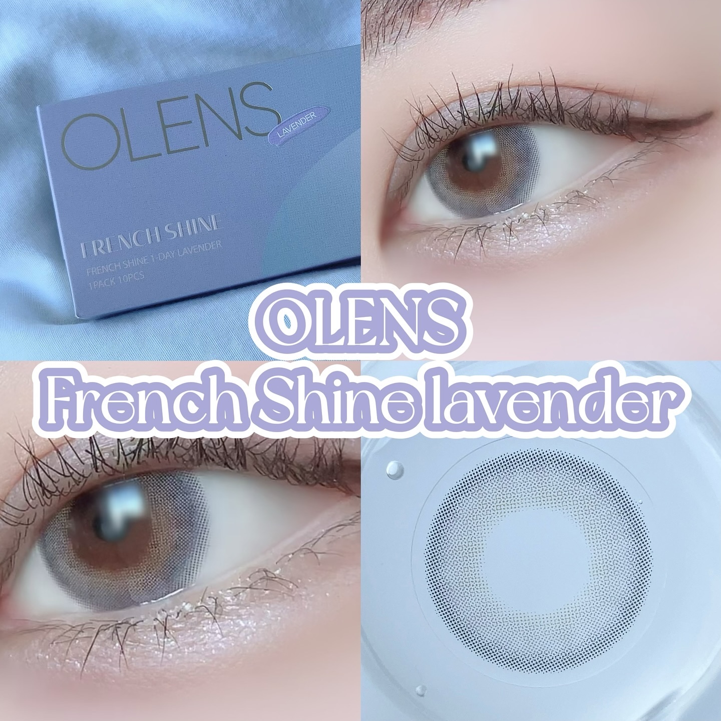 FrenchShine1day/OLENS/ワンデー（１DAY）カラコンを使ったクチコミ（2枚目）