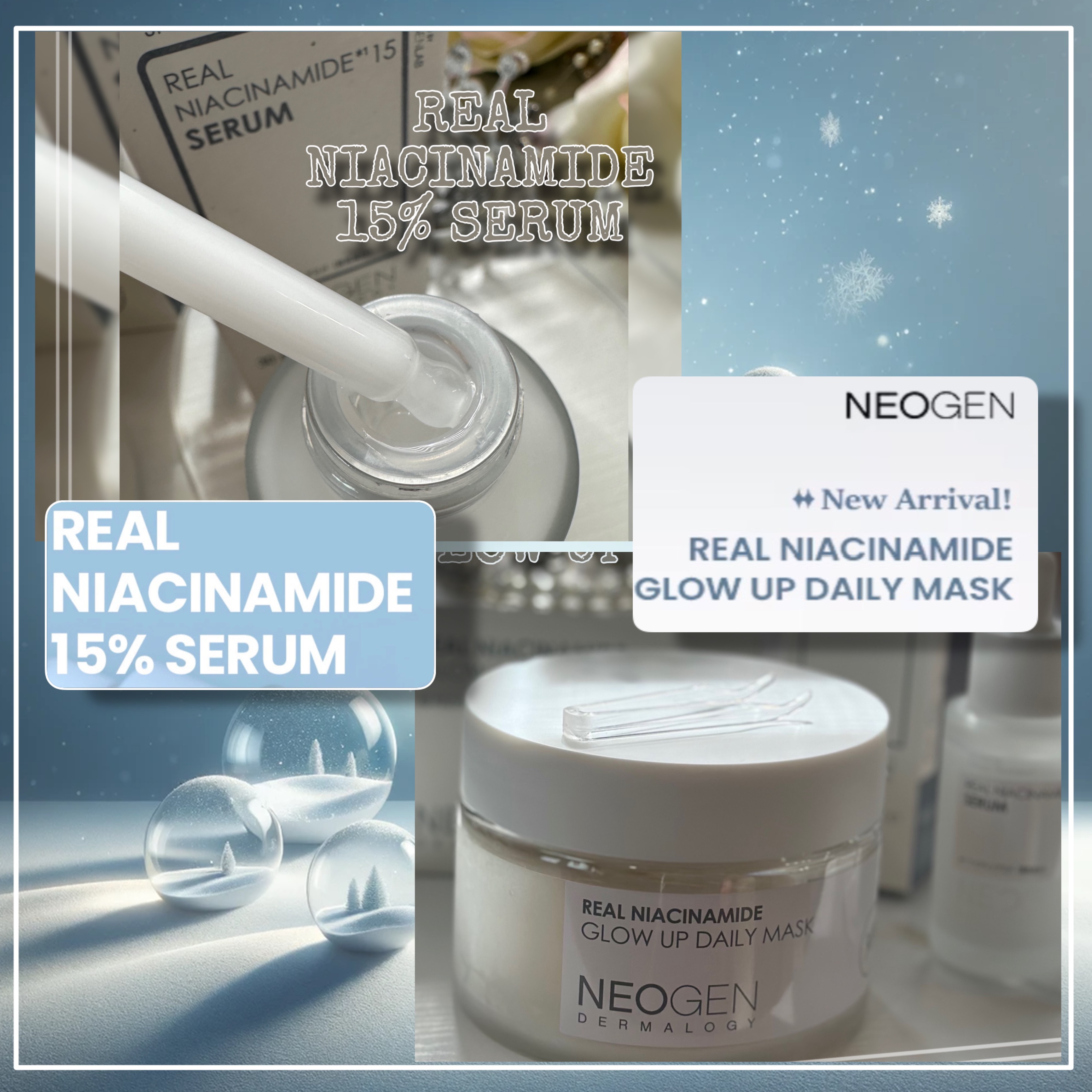 リアルナイアシンアミドグローアップデイリーマスク/NEOGEN/その他スキンケアを使ったクチコミ（1枚目）