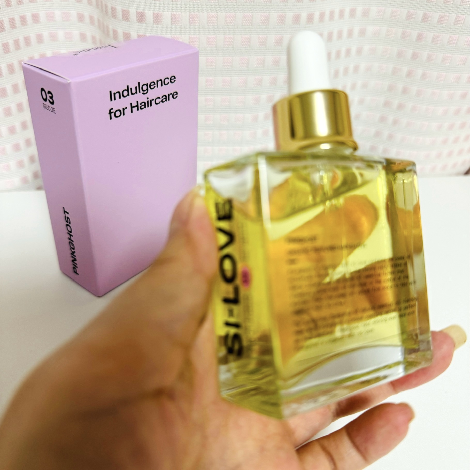 オーガニックヘアシロップ/PINKGHOST/ヘアオイルを使ったクチコミ（3枚目）