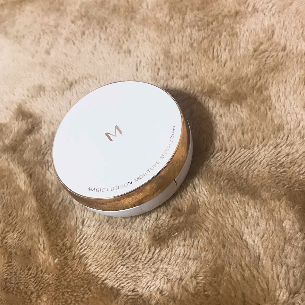 M クッション ファンデーション(モイスチャー)/MISSHA/クッションファンデーションを使ったクチコミ(1枚目)