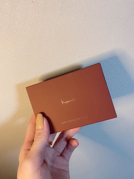 アイカラーパレット ブラウンティー/heme/アイシャドウパレットを使ったクチコミ(2枚目)