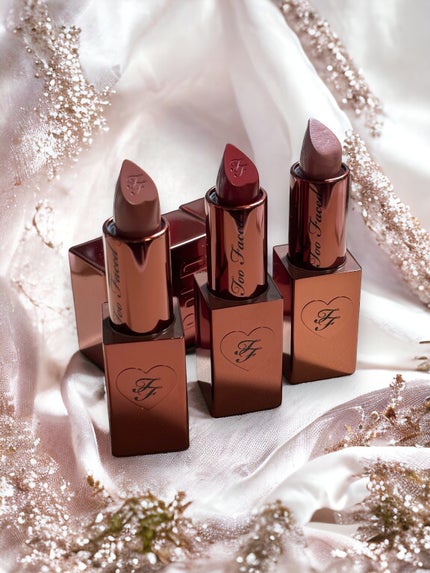 ココア ボールド リップスティック/Too Faced/口紅を使ったクチコミ(10枚目)