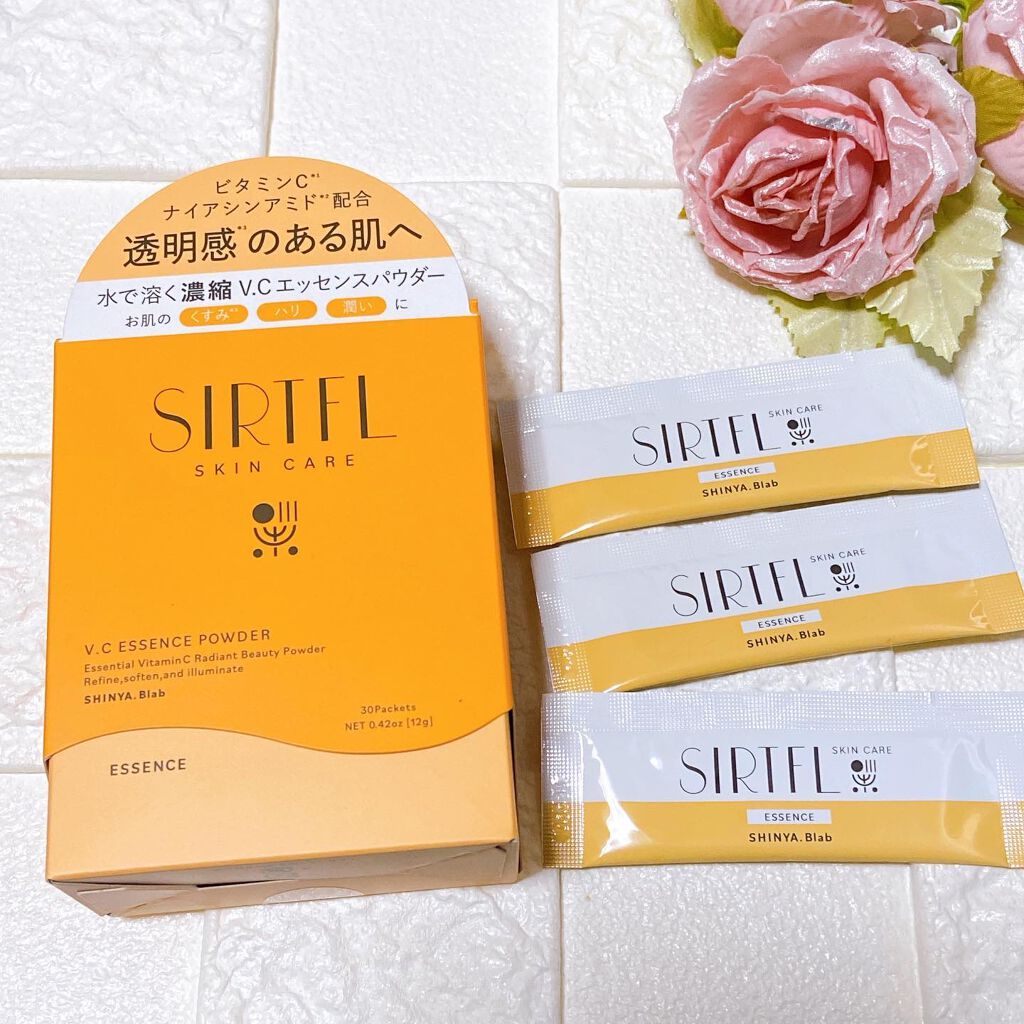 ブライトV.Cエッセンスパウダー/SIRTFL/その他スキンケアを使ったクチコミ(4枚目)