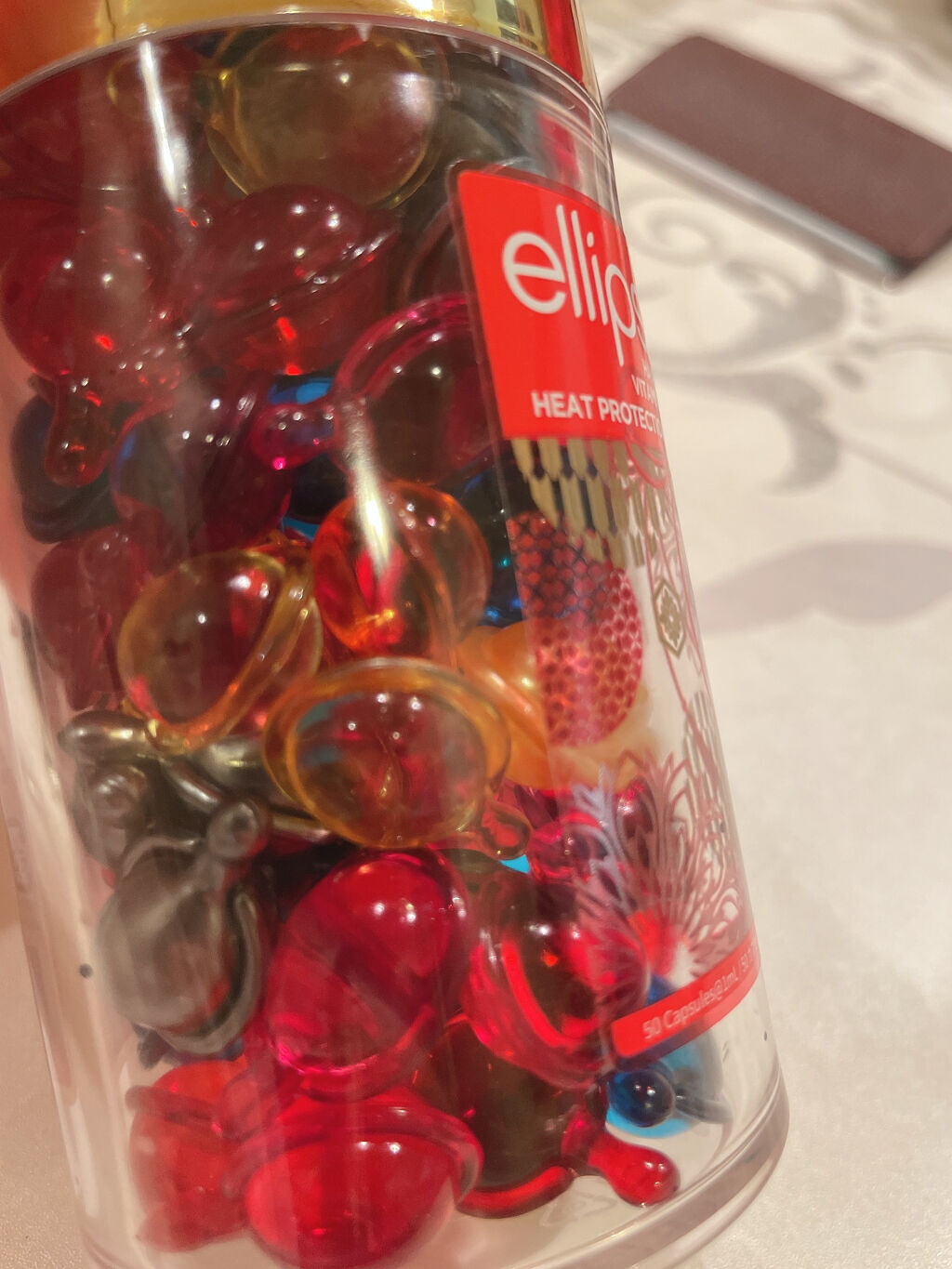 『日本限定』　ヘアーオイル【ピュアナチュラ】/ellips/ヘアオイルを使ったクチコミ（1枚目）