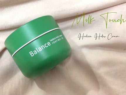 ヘデラヘリックス バランスクリーム/Milk Touch/フェイスクリームを使ったクチコミ(1枚目)