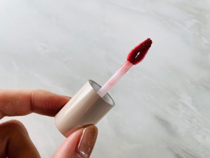 カスタマイズエアリーリップマッド/INTO U/口紅を使ったクチコミ(2枚目)