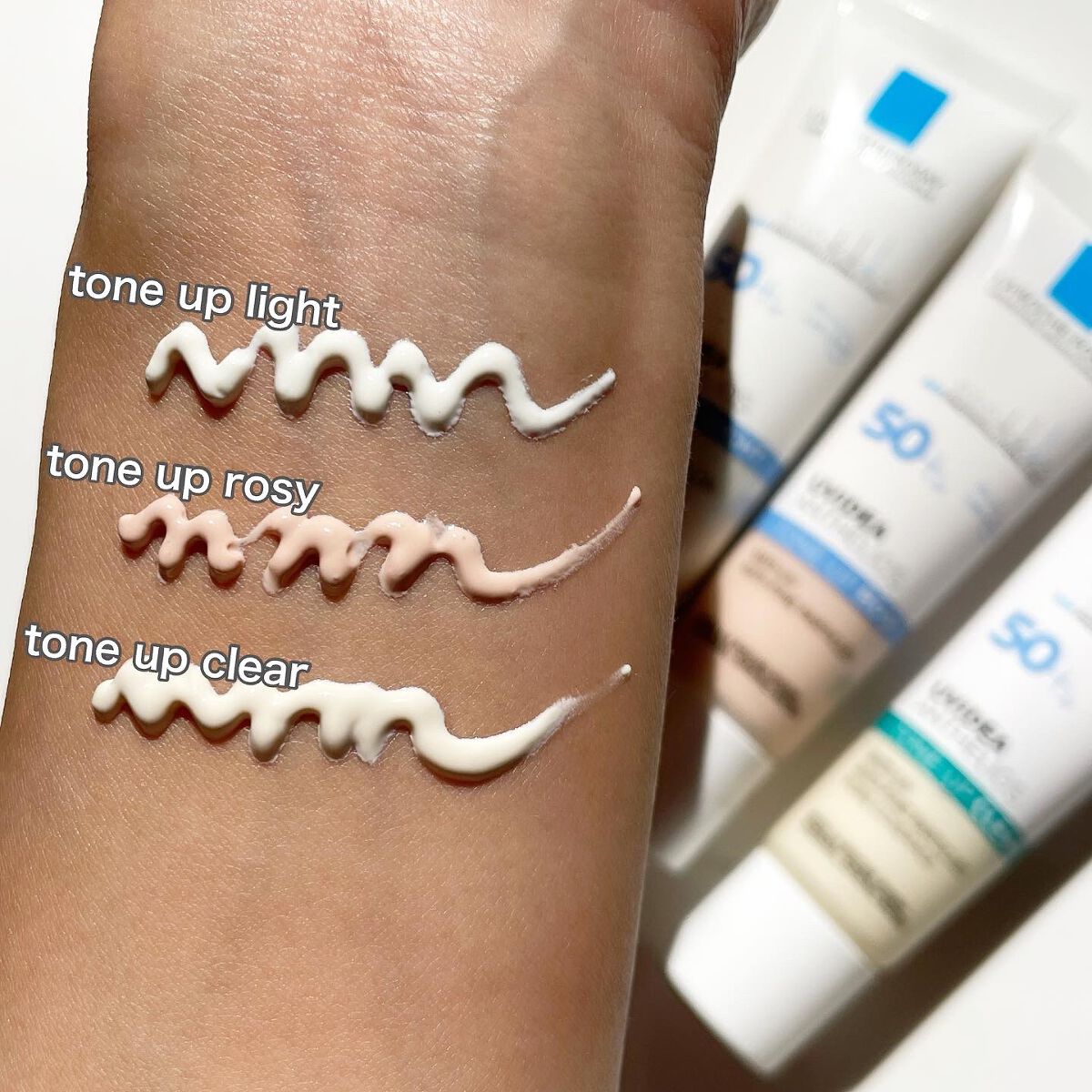 UVイデア XL プロテクショントーンアップ ローズ/ラ ロッシュ ポゼ/日焼け止めクリームを使ったクチコミ（3枚目）