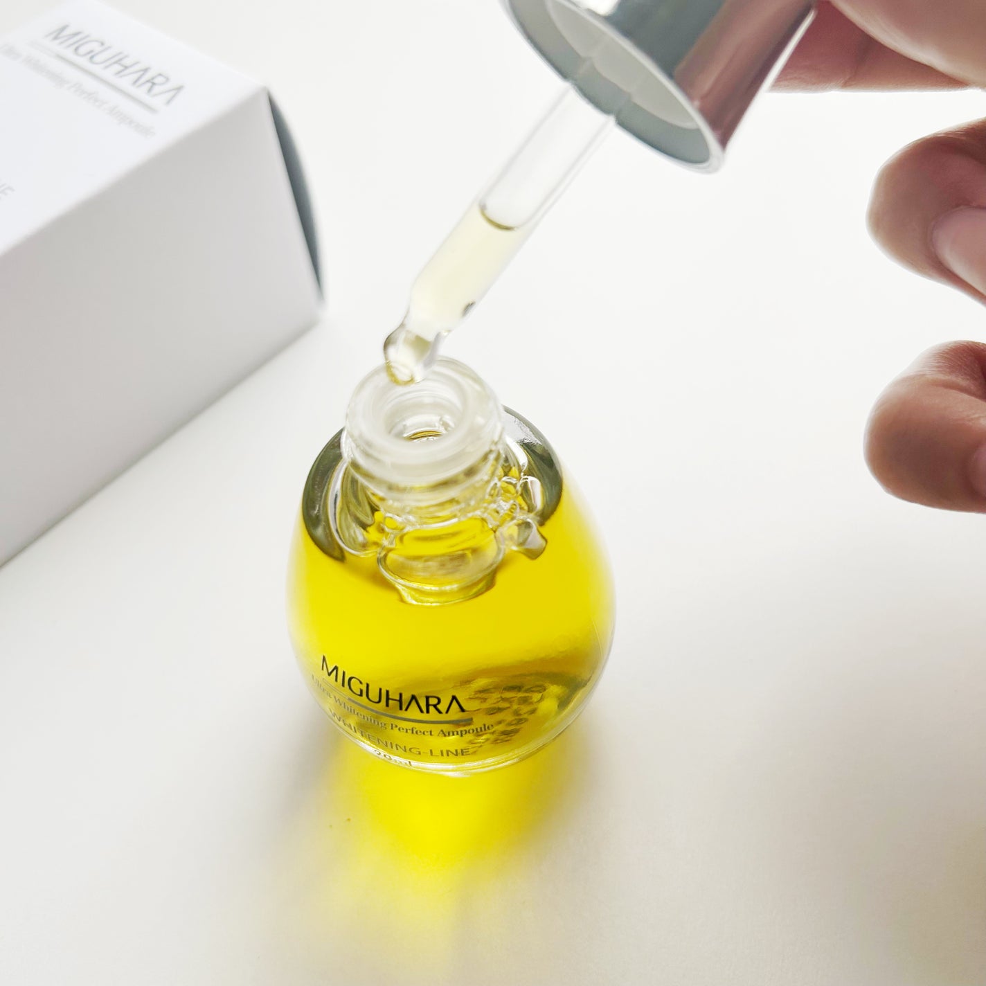 Ultra Whitening Perfect Ampoule/MIGUHARA/美容液を使ったクチコミ(3枚目)