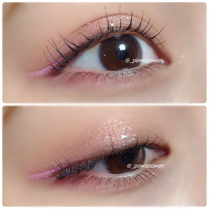 パールブリー アイグリッター  トライアングル/BLACK ROUGE/グリッターを使ったクチコミ(5枚目)