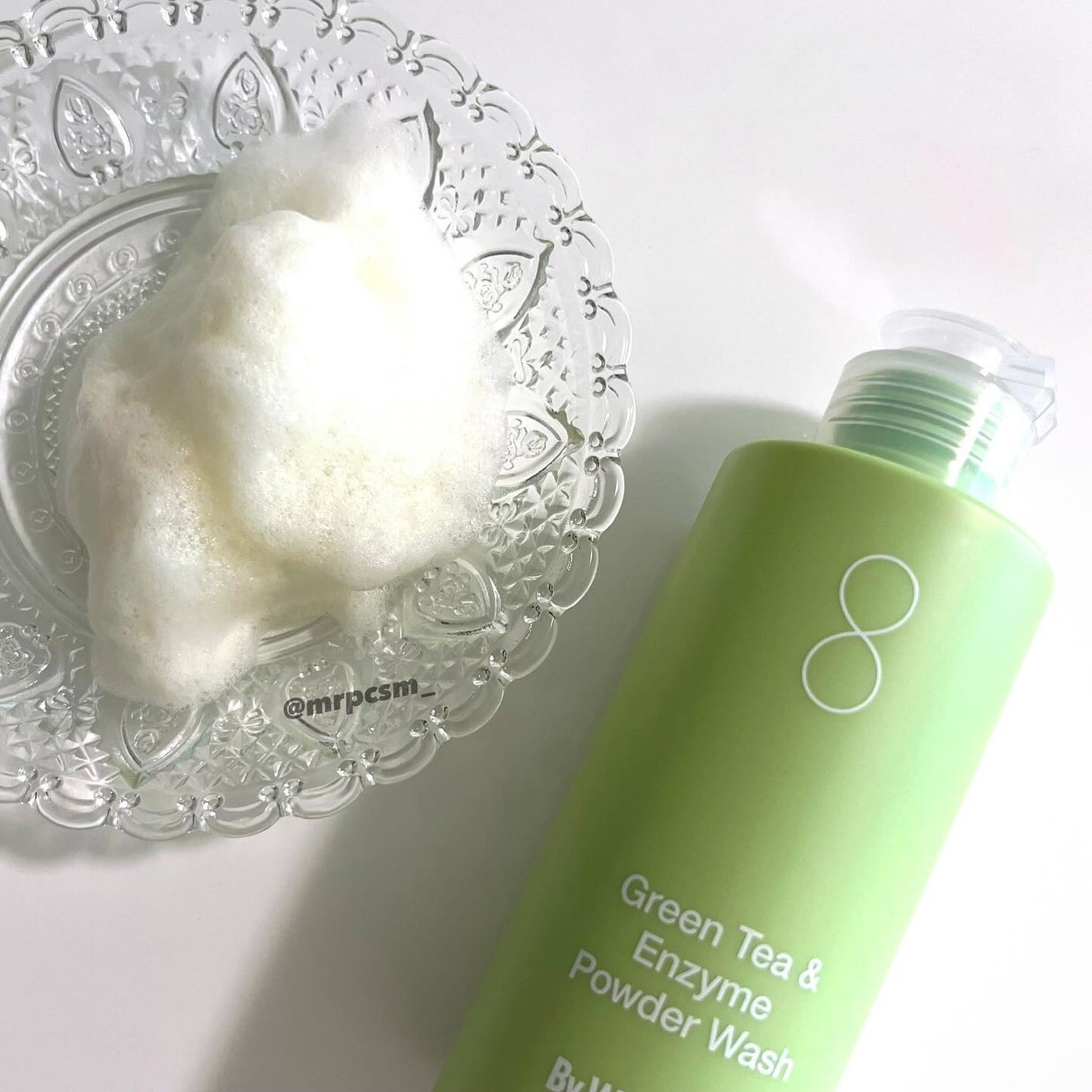 グリーンティー&エンザイムパウダーウォッシュ/By Wishtrend/洗顔パウダーを使ったクチコミ(3枚目)