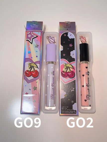 グリスニングウォータリングティント G09 グレープラバー/FlowerKnows/リップティントを使ったクチコミ(1枚目)