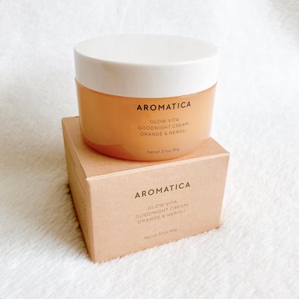 グロービタグットナイトクリーム/AROMATICA/フェイスクリームを使ったクチコミ(1枚目)