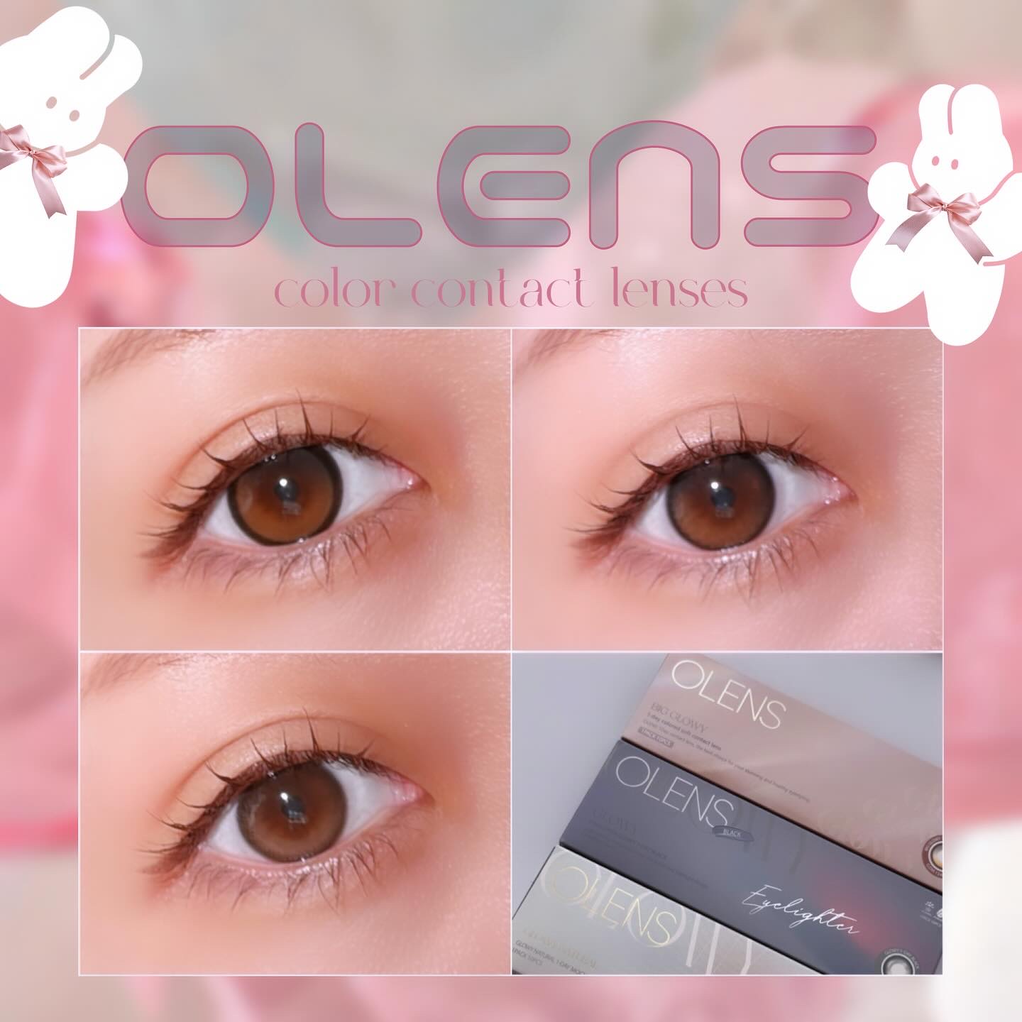 Glowy Natural 1Day/OLENS/カラーコンタクトレンズを使ったクチコミ（1枚目）