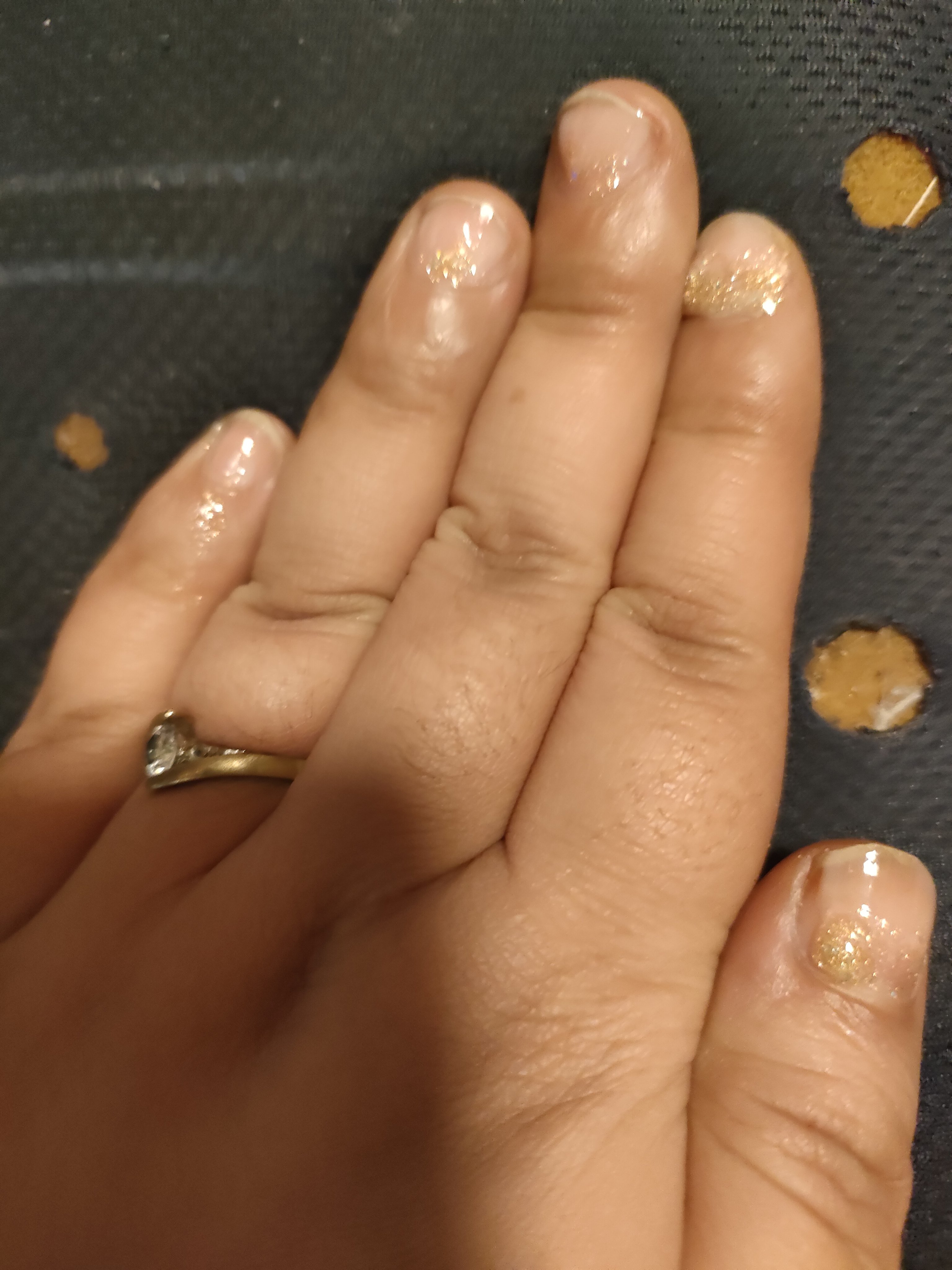 gene TOKYO ネイル パールベビーピンク/DAISO/マニキュアを使ったクチコミ（2枚目）