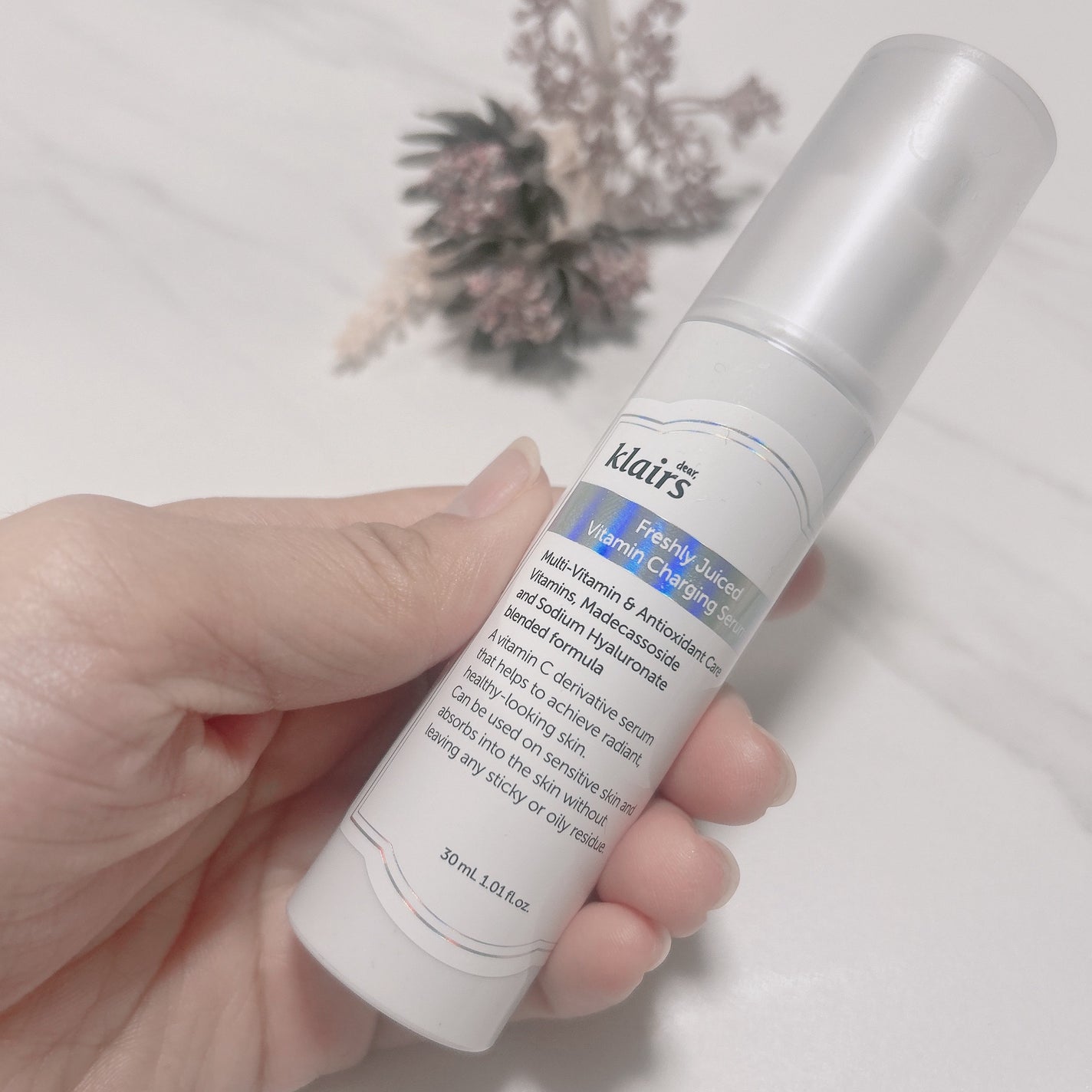 フレッシュリージュースドビタミンチャージングセラム(30ml)/Klairs/美容液を使ったクチコミ(5枚目)