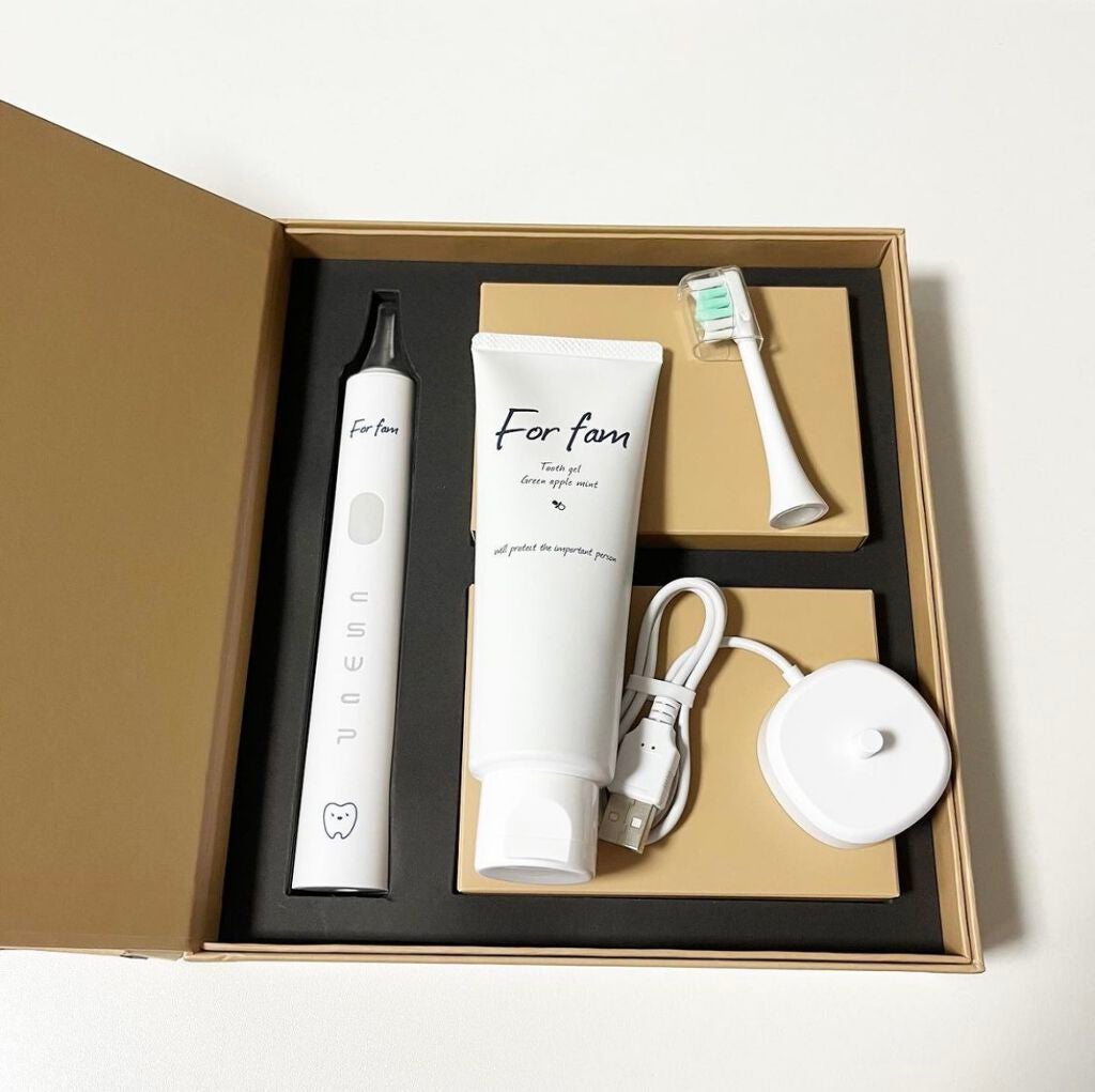 ソニック トゥースブラシ/For fam/電動歯ブラシを使ったクチコミ(2枚目)