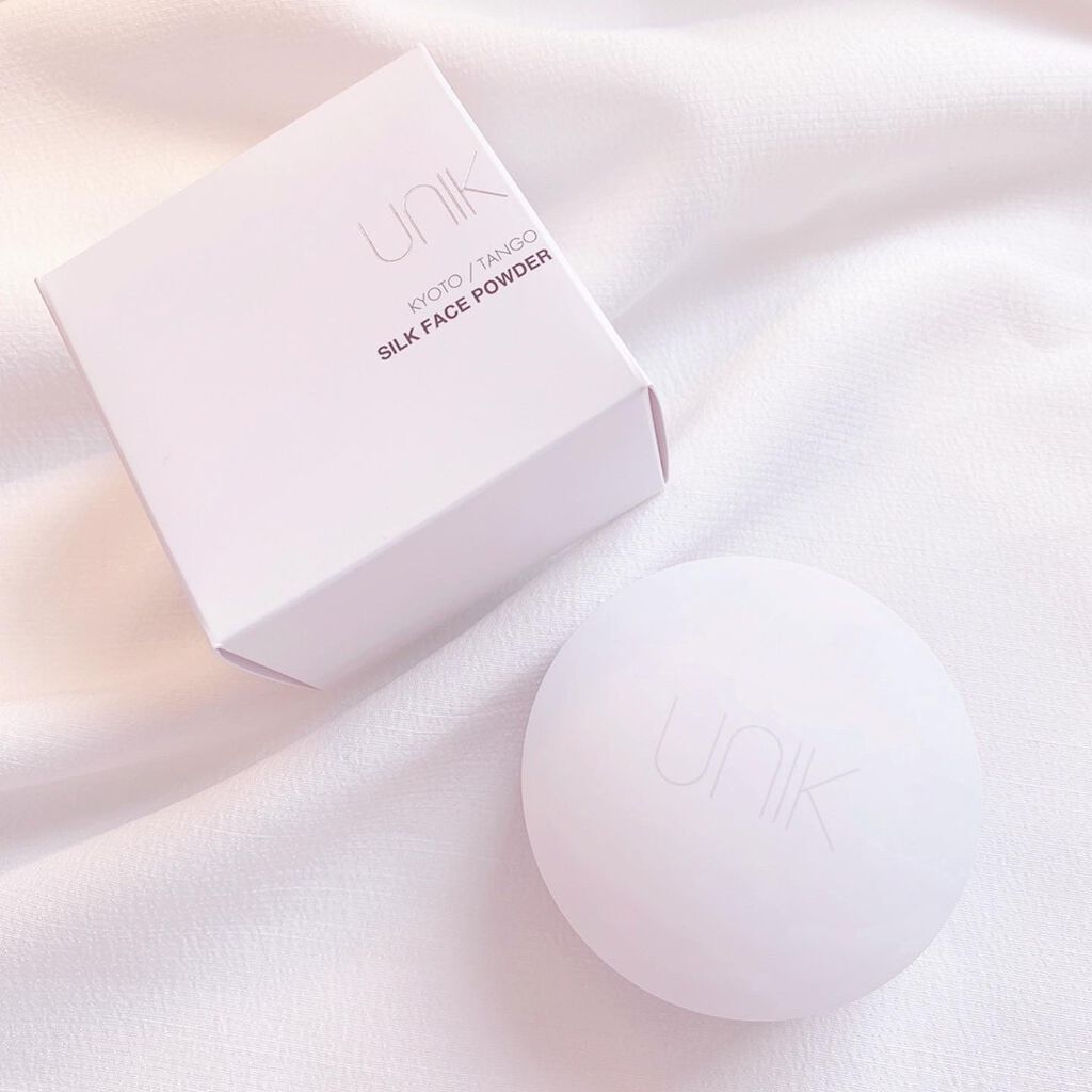 シルクフェイスパウダー/UNIK/ルースパウダーを使ったクチコミ（3枚目）