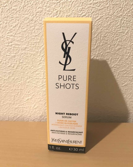 ピュアショット ナイト リチャージセラム/YVES SAINT LAURENT BEAUTE/美容液を使ったクチコミ(3枚目)