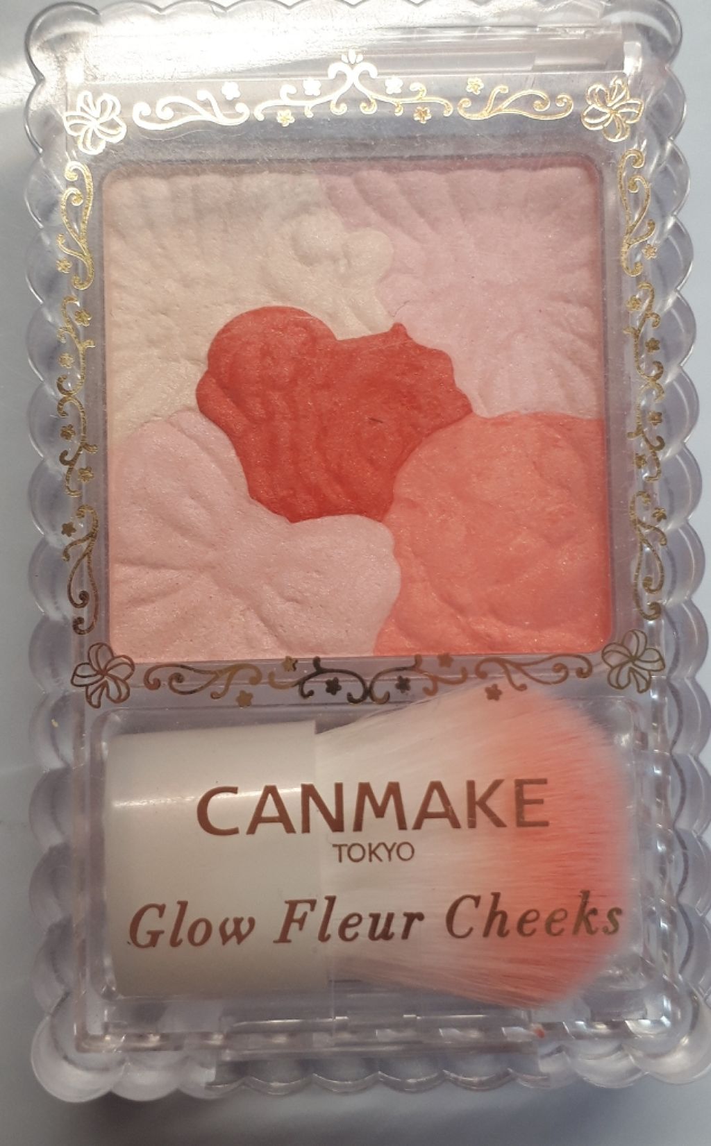 グロウフルールチークス/キャンメイク/パウダーチークを使ったクチコミ（1枚目）