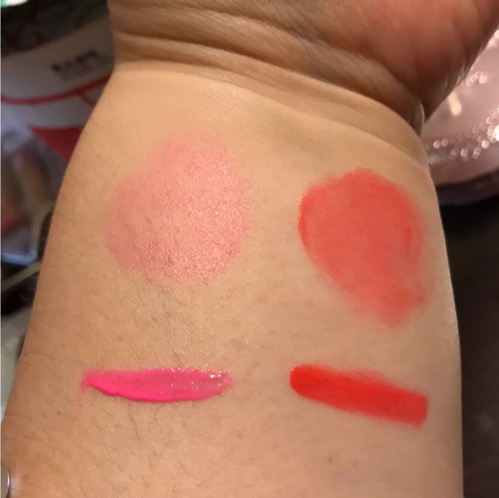 ジューシーレディリキッドチーク/キャンメイク/リキッドチークを使ったクチコミ(2枚目)