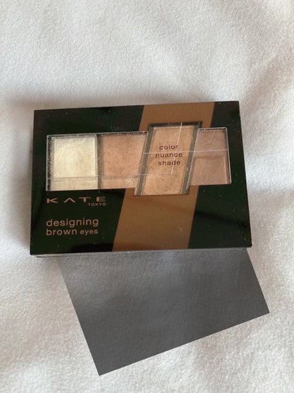デザイニングブラウンアイズ/KATE/アイシャドウパレットを使ったクチコミ(1枚目)