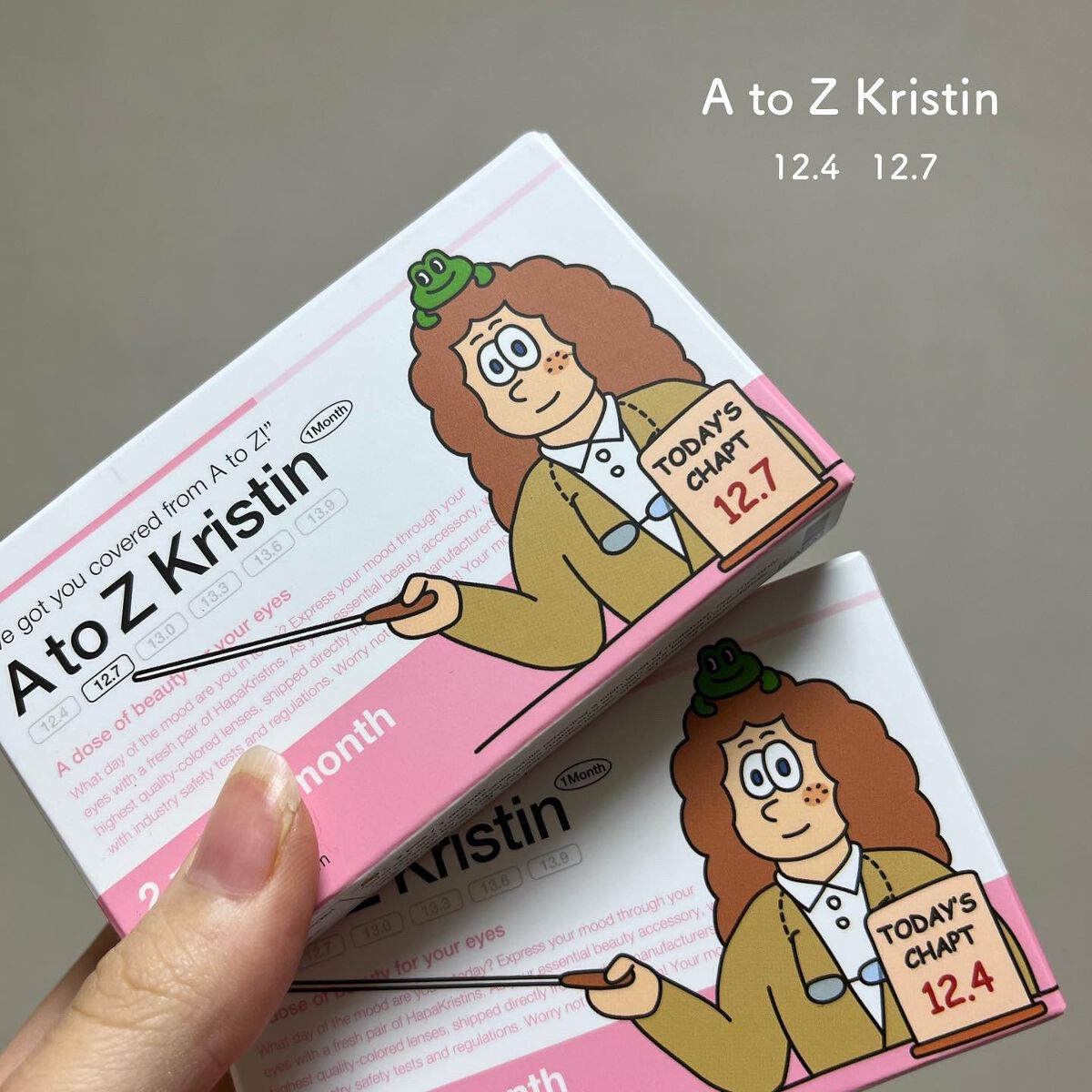 Secretive Kristen/Hapa kristin/カラーコンタクトレンズを使ったクチコミ（2枚目）