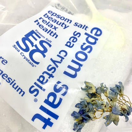 シークリスタルス エプソムソルト オリジナル/sea crystals/無機塩系入浴剤を使ったクチコミ(1枚目)