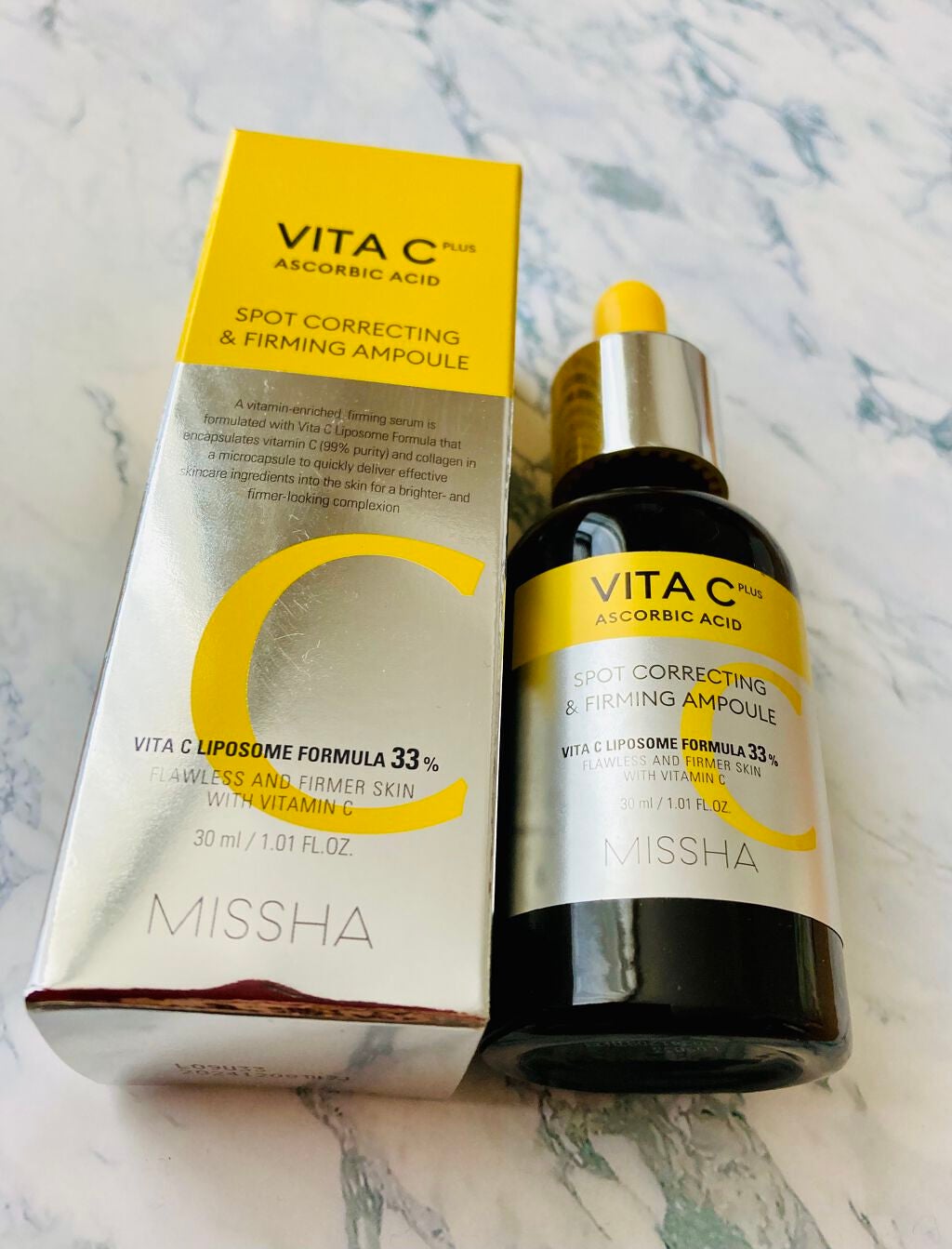 ミシャ ビタシープラス 美容液【日本処方】/MISSHA/美容液を使ったクチコミ(1枚目)