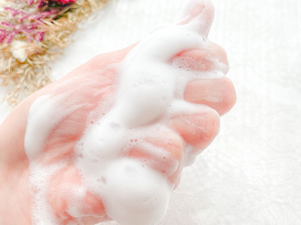 アミノモイスト モイストクリーミィ ウォッシュ/ミノン/洗顔フォームを使ったクチコミ(3枚目)