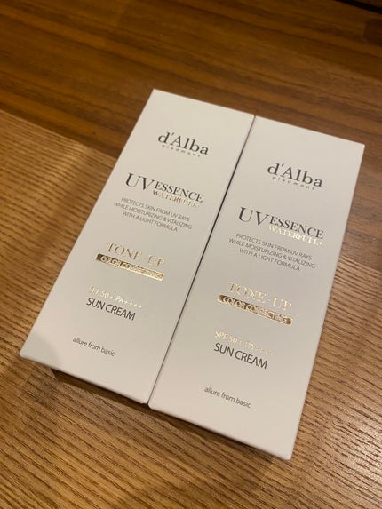 ウォータフルトーンアップサンクリーム/ダルバ/日焼け止めクリームを使ったクチコミ(1枚目)