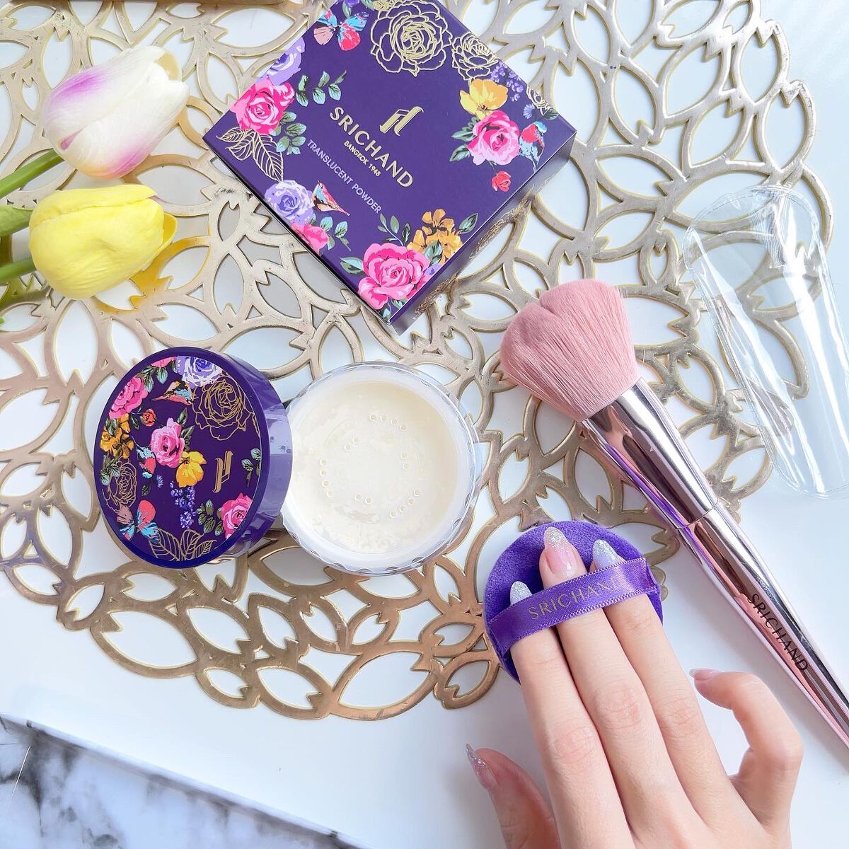 トランスルーセントパウダー/SRICHAND/ルースパウダーを使ったクチコミ(1枚目)