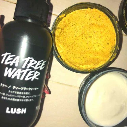 ラッシュ ティーツリーウォーターのクチコミ「写真の左のティーツリーウォーター♡
YouTubeにもあげてすごいお気に入り!
さっぱりし.....」(1枚目)