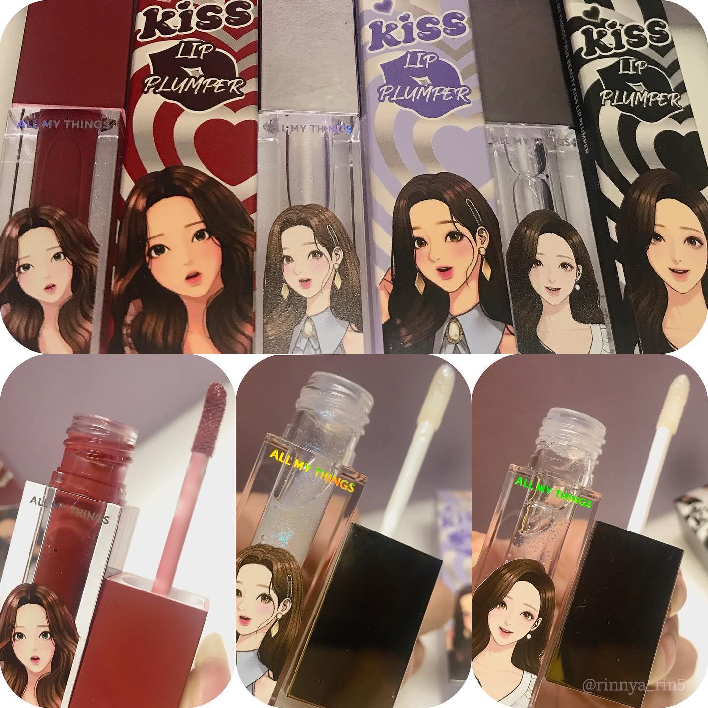 オールマイシングス トゥルービューティ キス リッププランパー 04 デイオフ/all my things/リッププランパーを使ったクチコミ（2枚目）