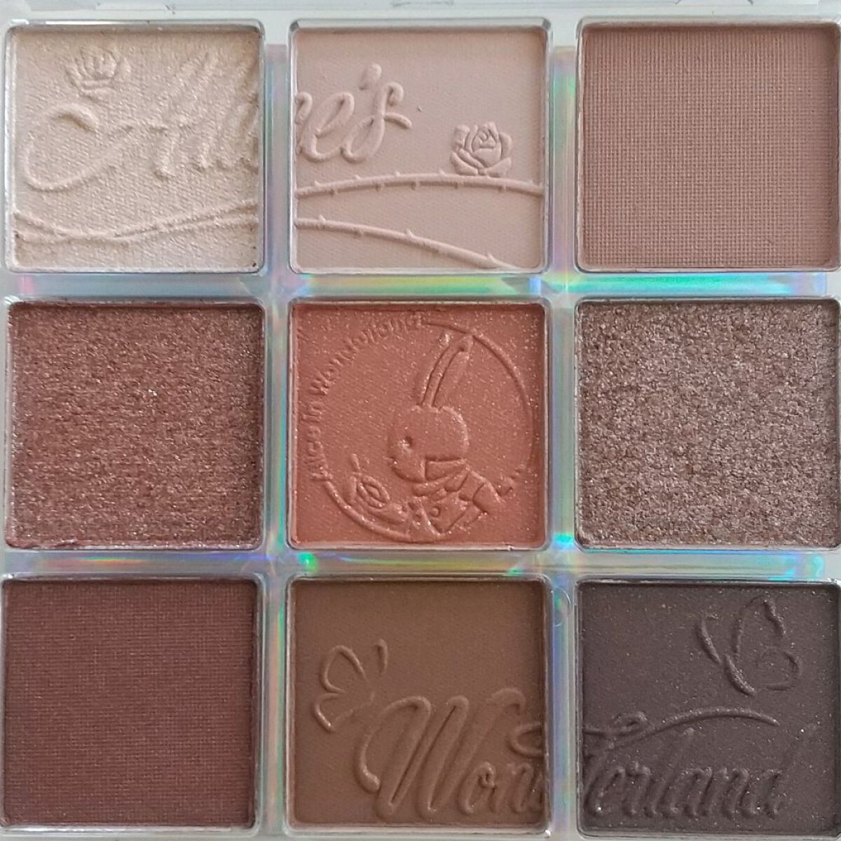 クォーツ 9色アイシャドウパレット(ドリームランドアイシャドウ)/ZEESEA/アイシャドウパレットを使ったクチコミ（3枚目）