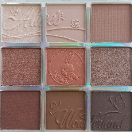 クォーツ 9色アイシャドウパレット(ドリームランドアイシャドウ)/ZEESEA/アイシャドウパレットを使ったクチコミ(3枚目)