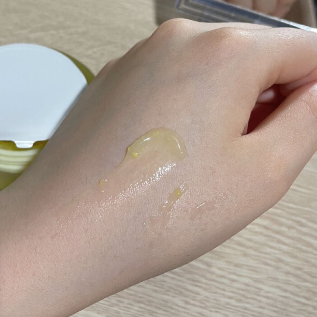 月光ゆず睡眠パック(旧バージョン)/HANYUL(ハンユル)/フェイスクリームを使ったクチコミ(2枚目)