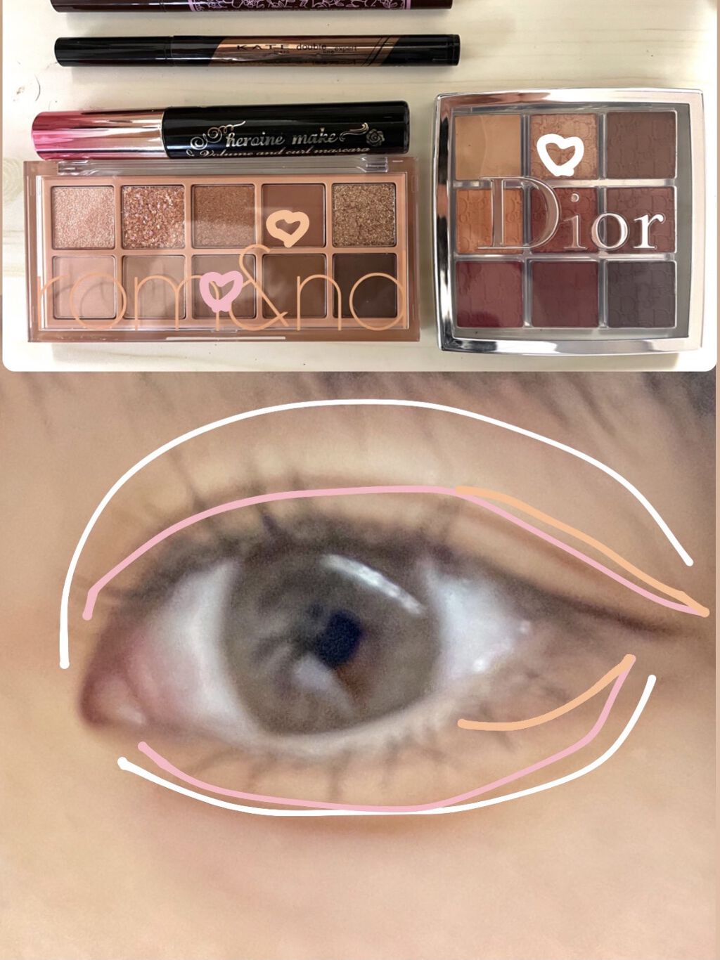 ロング＆カールマスカラ アドバンストフィルム/ヒロインメイク/マスカラを使ったクチコミ（3枚目）