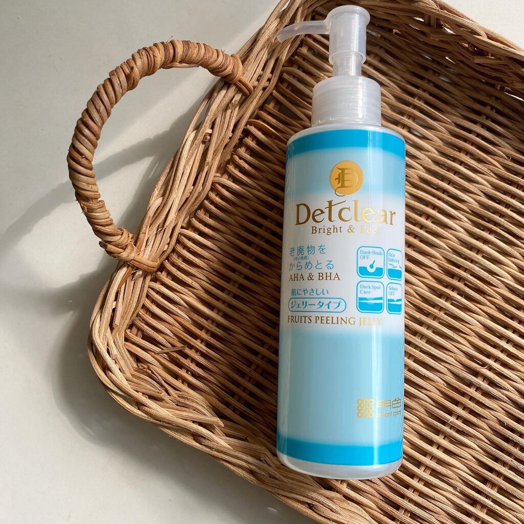 DETクリア ブライト&ピール ピーリングジェリー<無香料タイプ>/Detclear/ピーリングを使ったクチコミ(1枚目)