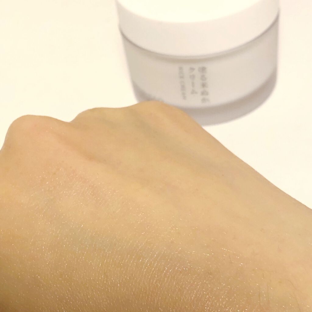 塗る米ぬかクリーム/米一途/フェイスクリームを使ったクチコミ(4枚目)