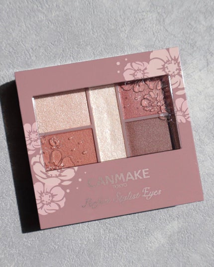 パーフェクトスタイリストアイズ/キャンメイク/アイシャドウパレットを使ったクチコミ(5枚目)