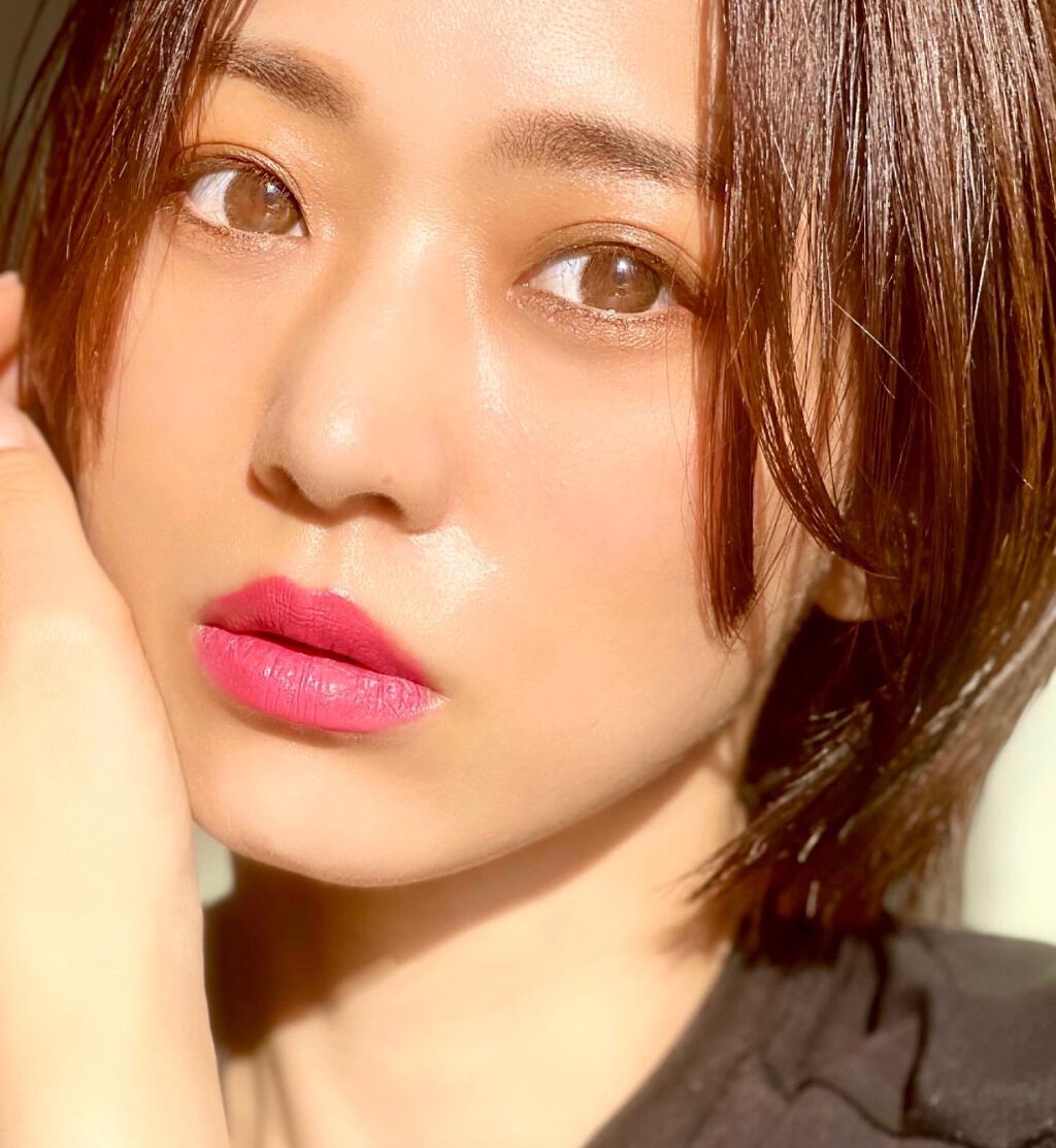 マットリップクレヨン C.C コットンキャンディ/WHOMEE/口紅を使ったクチコミ（3枚目）