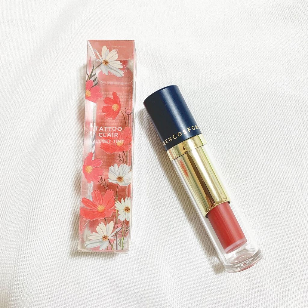 タトゥーベルベットティント/フォレンコス/リップティントを使ったクチコミ(1枚目)
