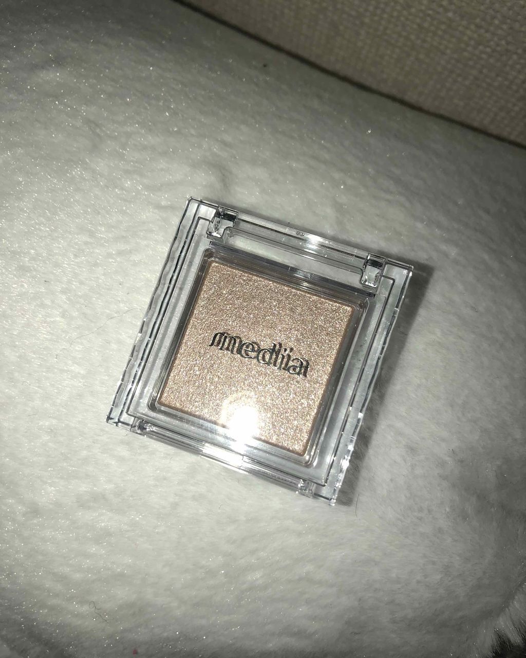 ブライトアップアイシャドウ/media/単色アイシャドウを使ったクチコミ（1枚目）