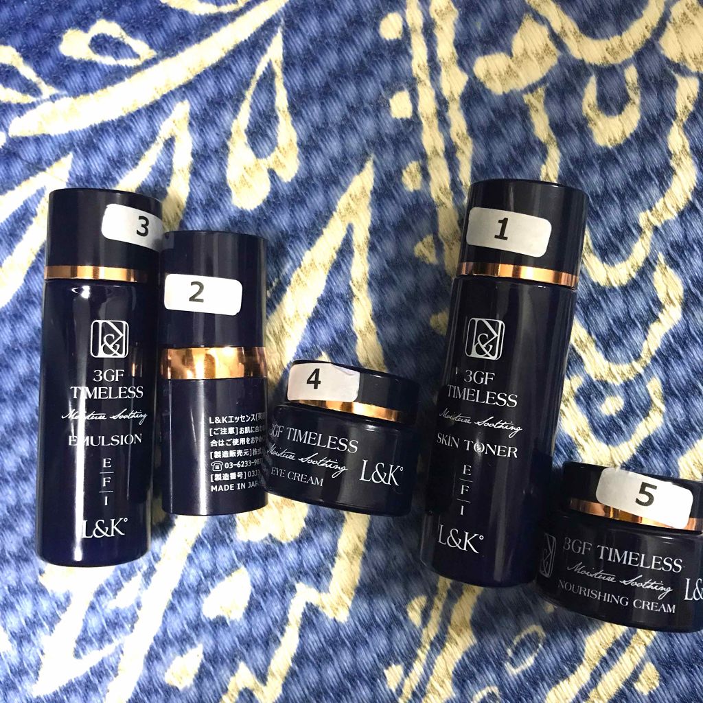 3GF TIMELESS KIT/L&K/スキンケアキットを使ったクチコミ(1枚目)