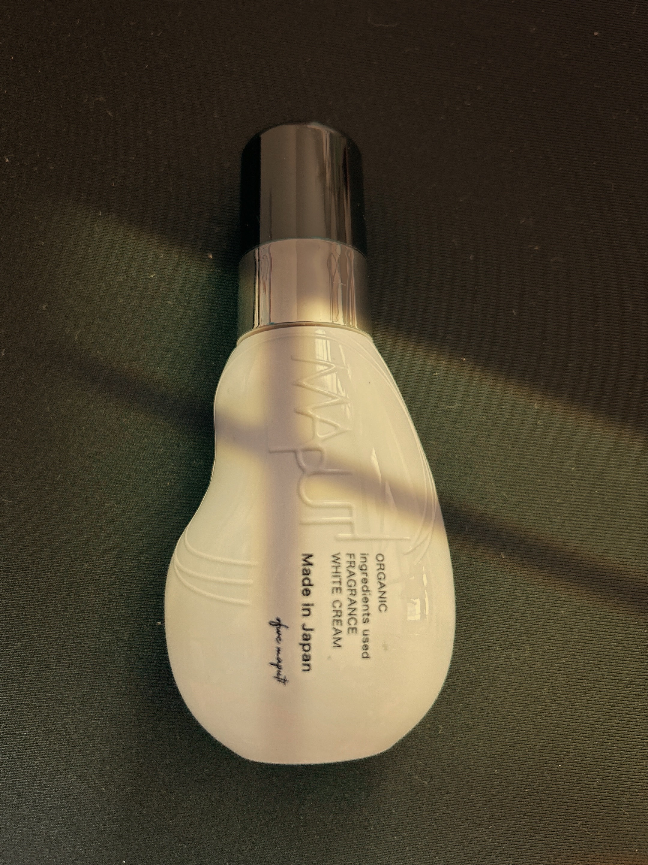 オーガニックフレグランスホワイトクリーム/MAPUTI/デリケートゾーンケアを使ったクチコミ（1枚目）