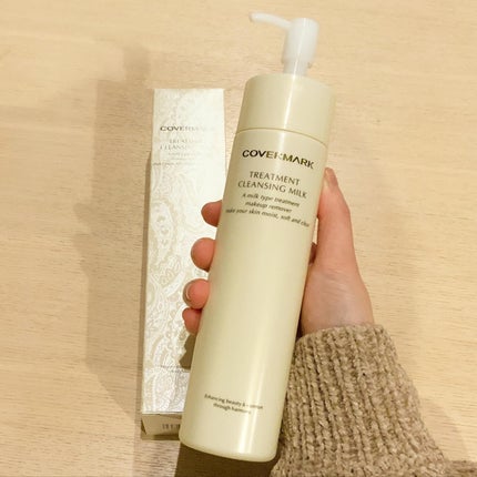 トリートメント クレンジング ミルク/COVERMARK/ミルククレンジングを使ったクチコミ(4枚目)