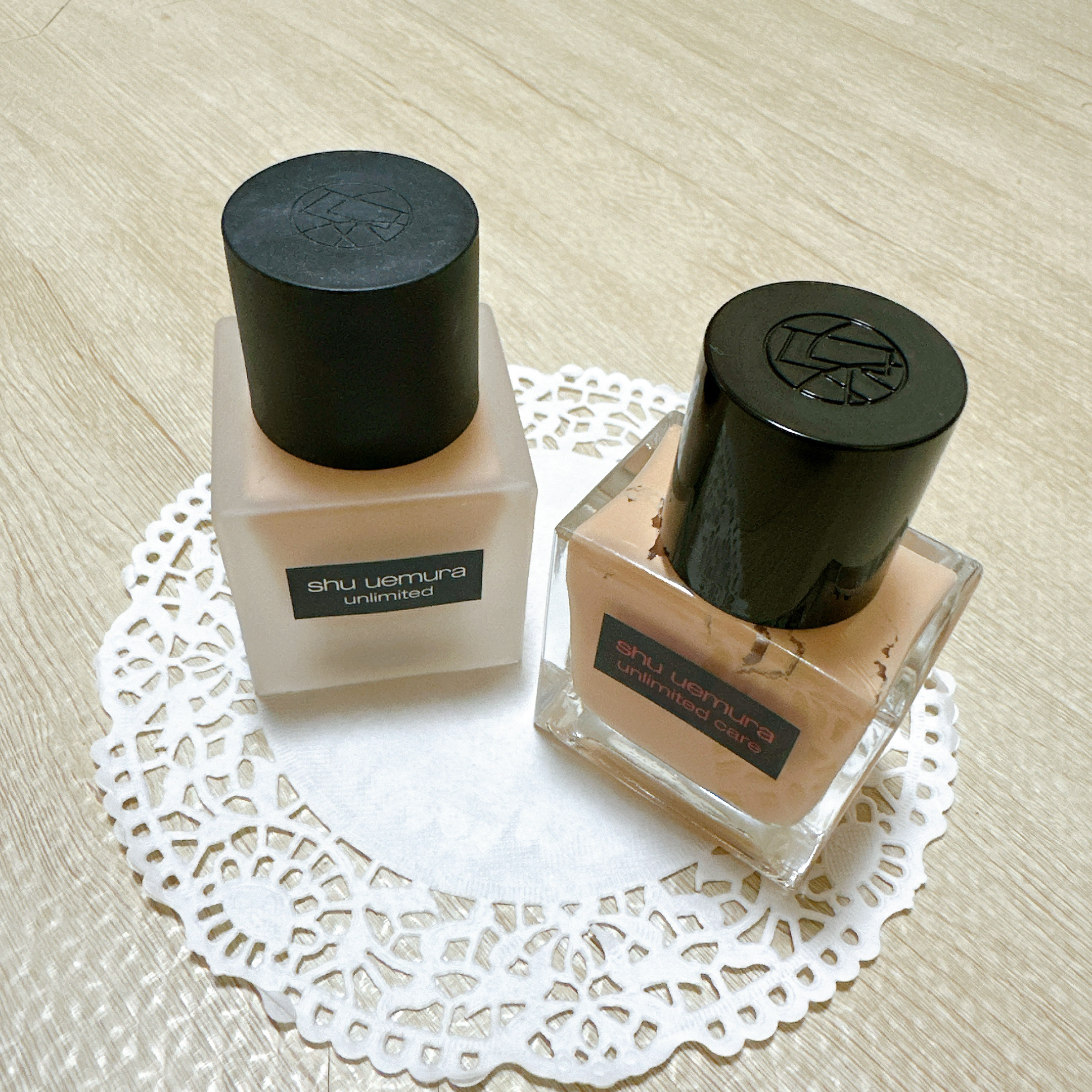 （旧）アンリミテッド ラスティング フルイド/shu uemura/リキッドファンデーションを使ったクチコミ（2枚目）